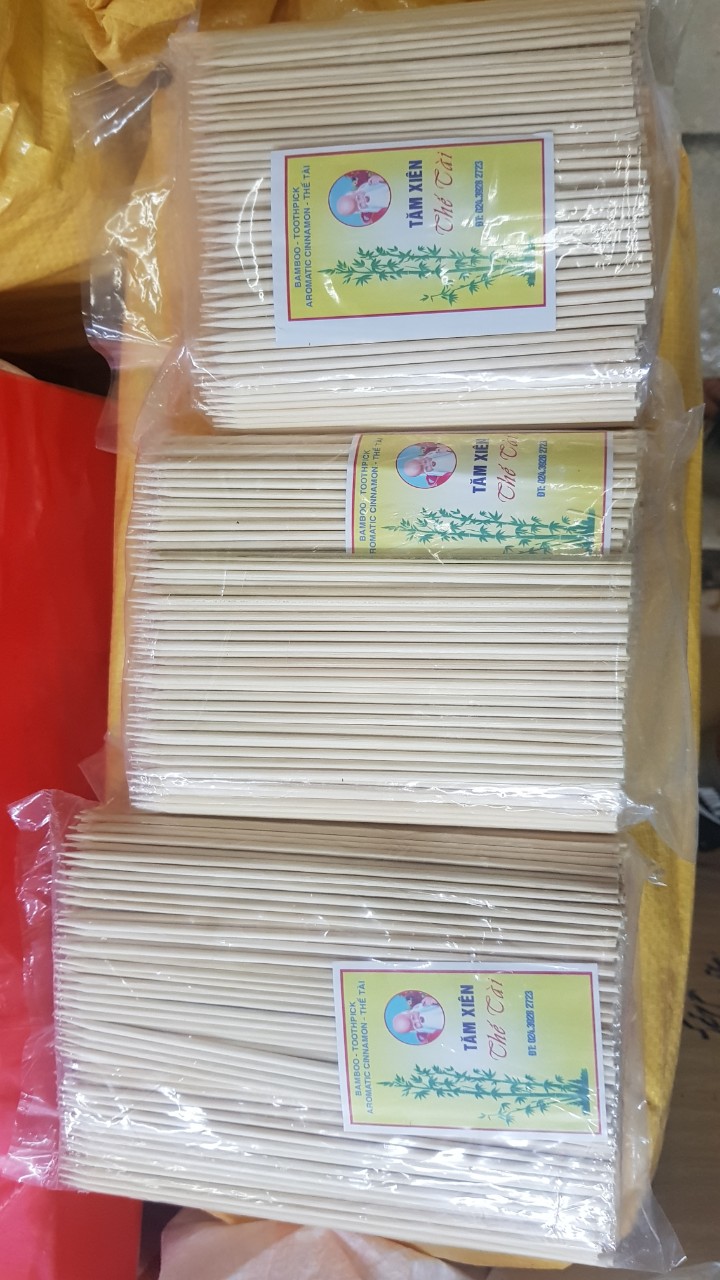 500gr/gói - Que xiên tre dài 17cm