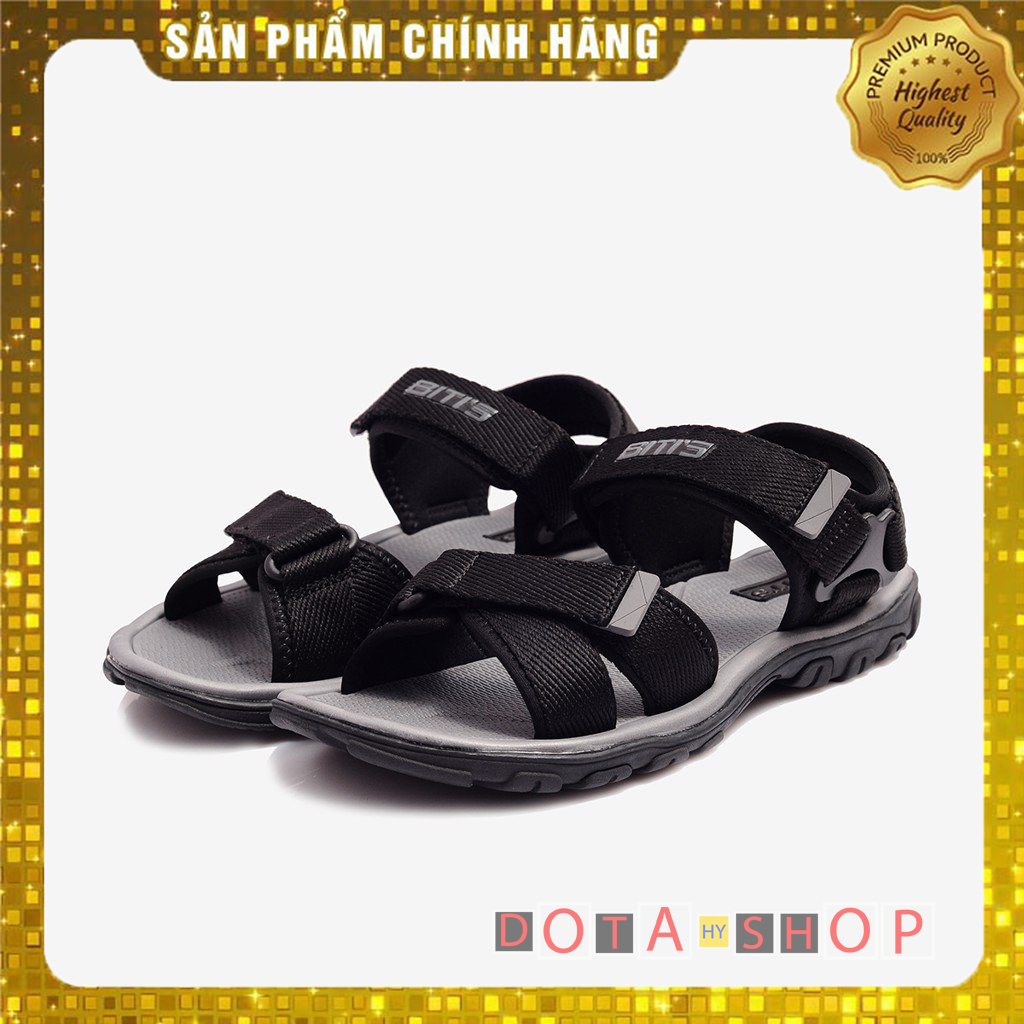 Sandal Si Cao Su Nam Biti's DRM038500DEN (Đen)