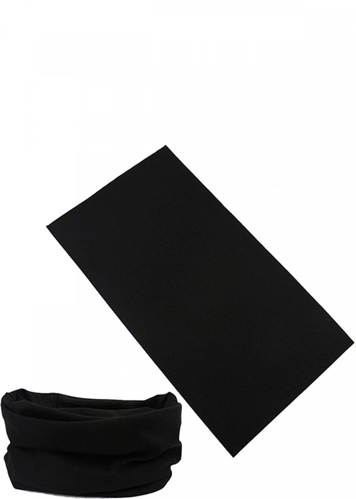 Combo 2 khăn ống đa năng chống nắng - màu đen