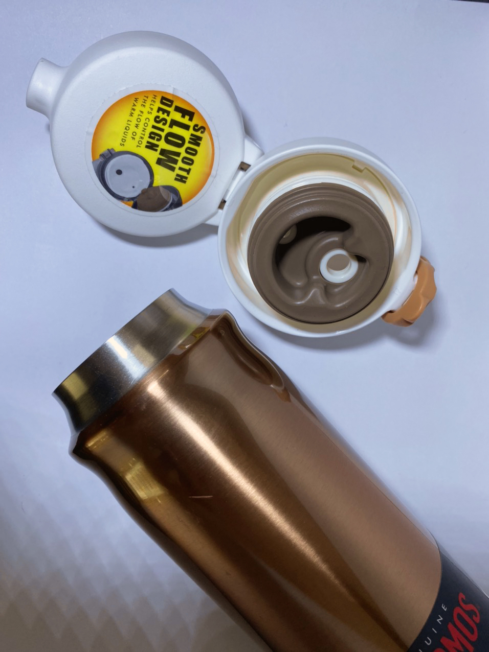 Bình giữ nhiệt Thermos  470ml vàng đồng
