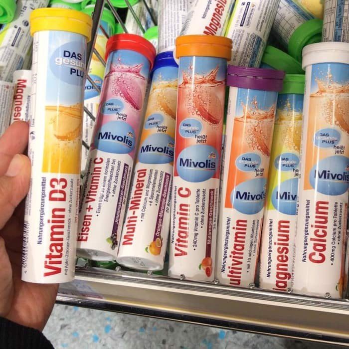 Viên Sủi Vitamin Tăng Đề Kháng Mivolis