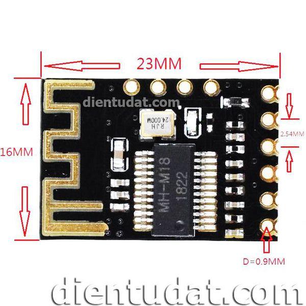 Mạch giải mã âm thanh bluetooth 4.2 - m18