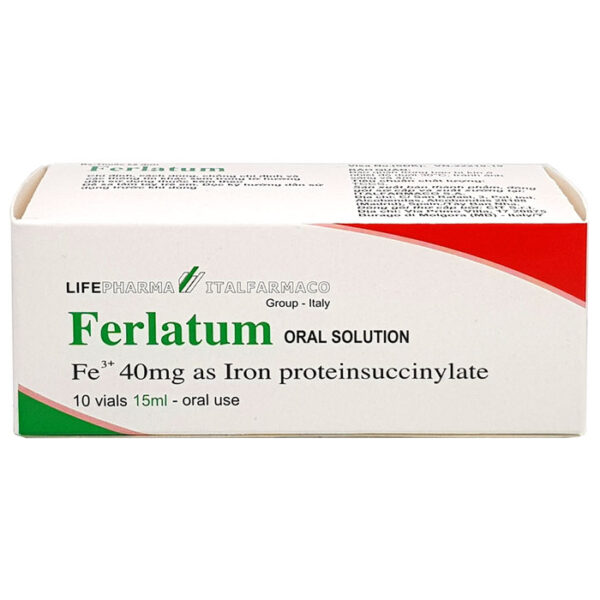 Dung dịch uống bổ sung sắt Ferlatum 15ml