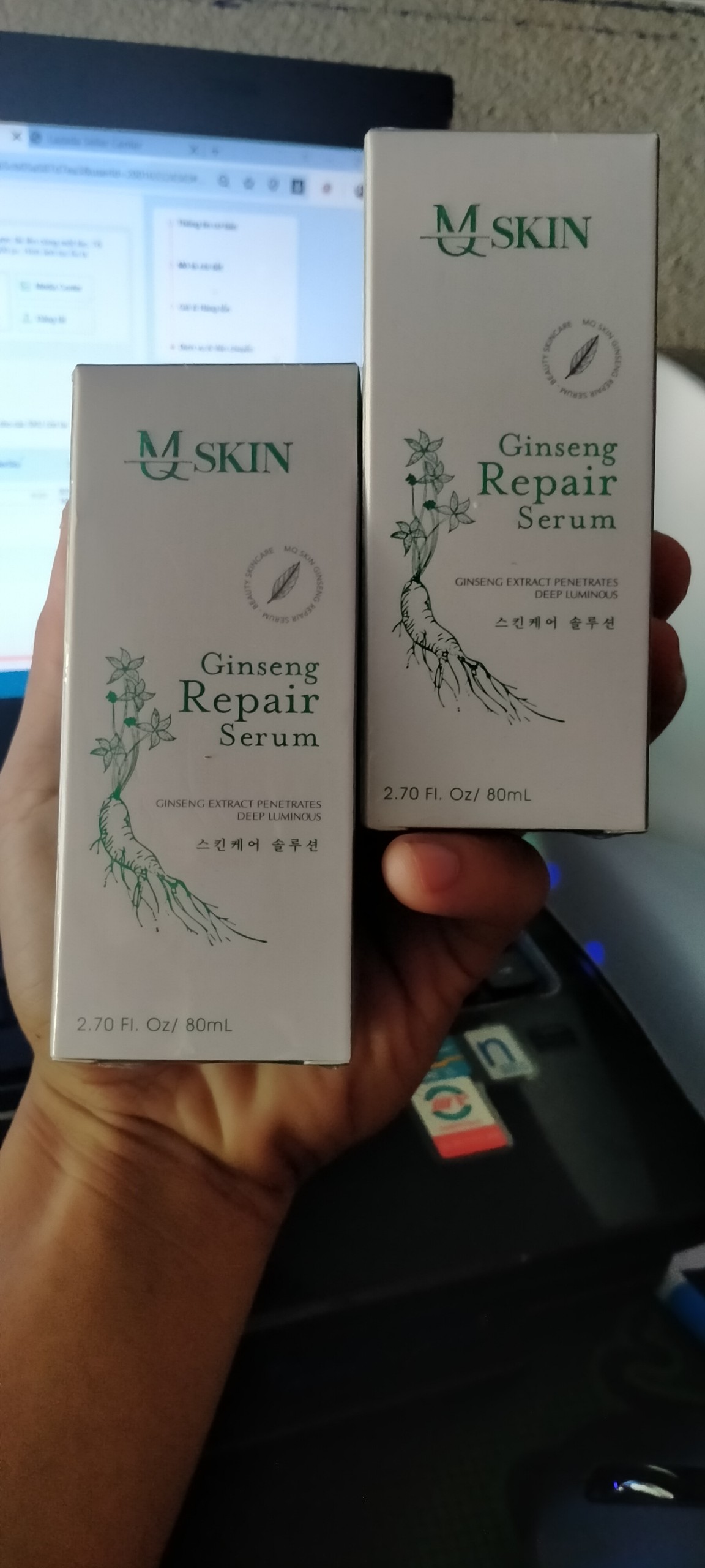 MQ SKIN TÁI TẠO DA TỪ TINH CHẤT NHÂN SÂM
