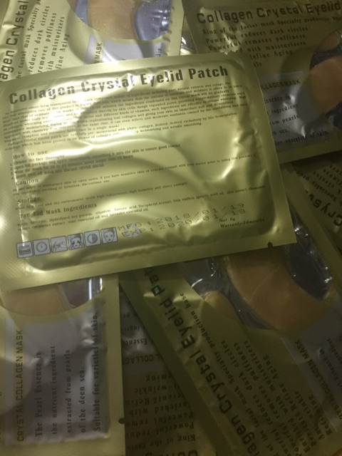 [HCM]Mặt Nạ Mắt Collagen Crystal Eye Mask