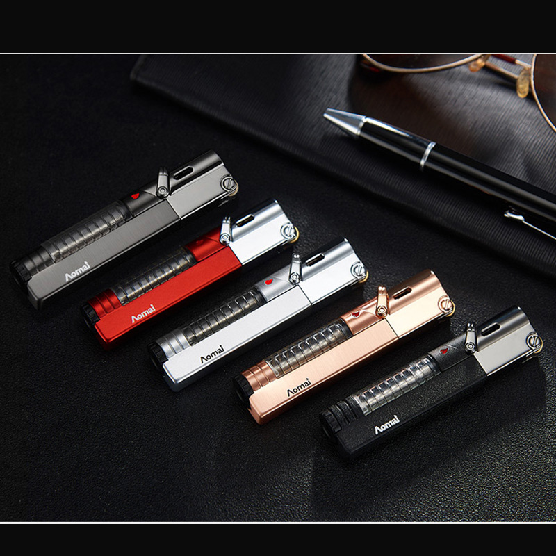 Bật Lửa Gas Khò Cao Cấp AOMAI 7108 - Gia Phú