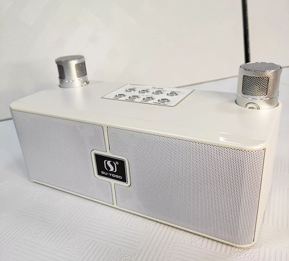 Loa bluetooth karaoke SuYosd YS204 2 mic