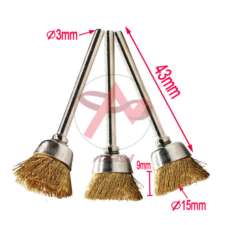 Chổi Đánh Rỉ Sắt Lông Ngựa 3mm