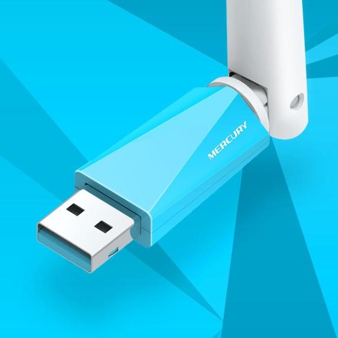 ✅ Usb thu sóng WIFI MERCURY tốc độ 150Mbps dành cho máy tính để bàn PC , angten cải tiến mẫu mới