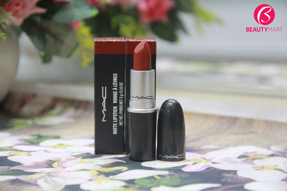 Son MAC 646 Marrakesh màu đỏ gạch