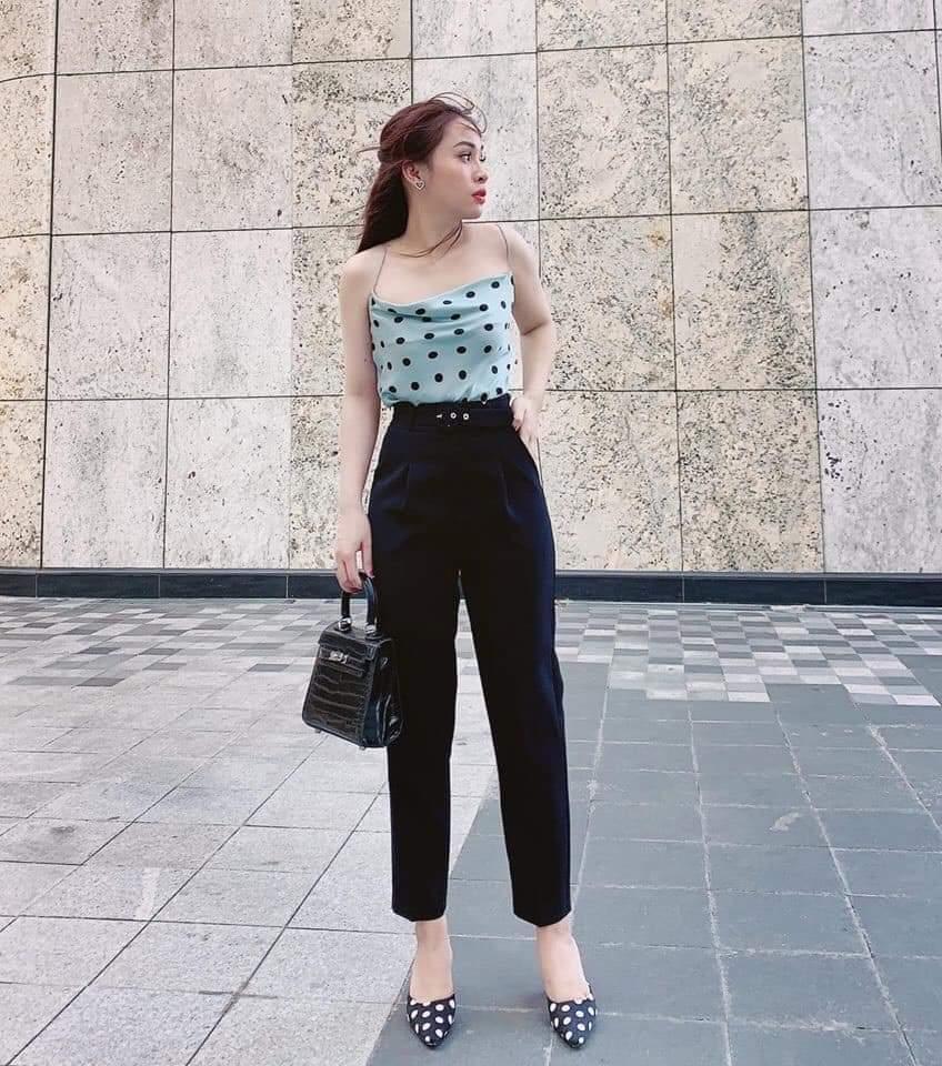 sét áo bi 2 dây quần