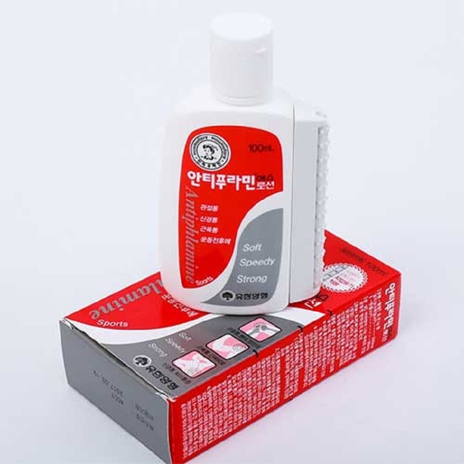 Combo 3 chai dầu nóng Hàn Quốc 100ml (có con lăn)
