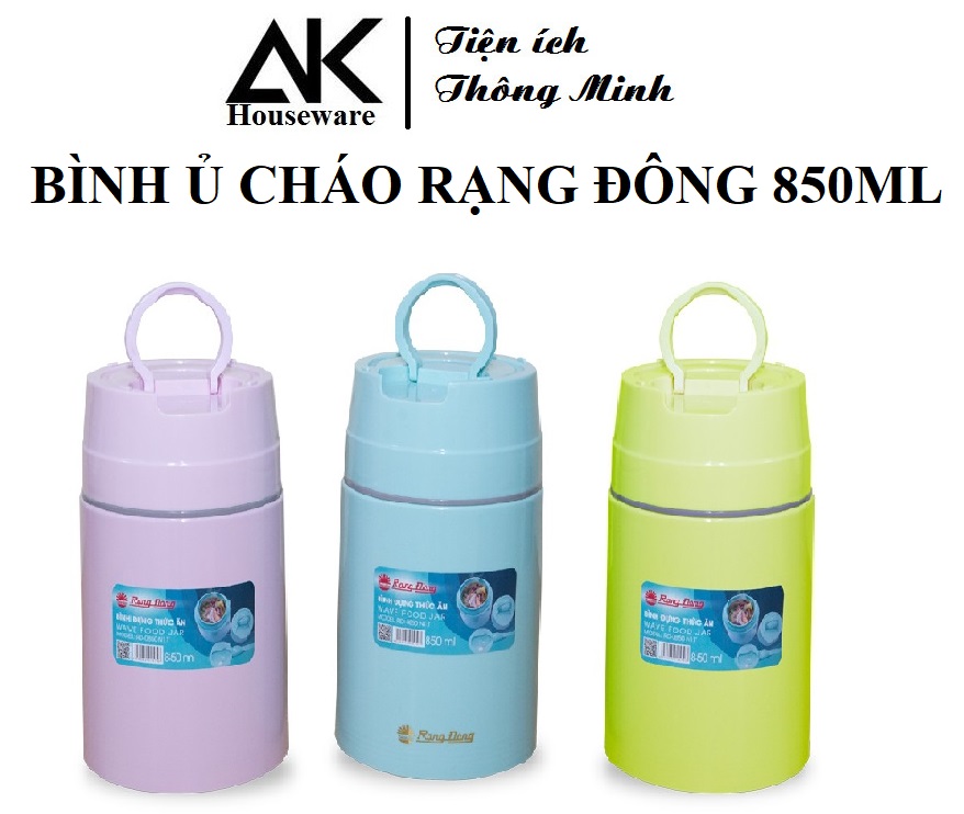 Bình ủ cháo, đựng thức ăn giữ nhiệt Rạng Đông