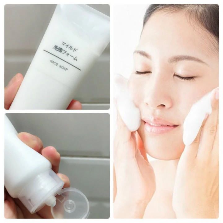 [HCM]Sữa Rửa Mặt Dưỡng Ẩm Muji 100g Nhật Bản