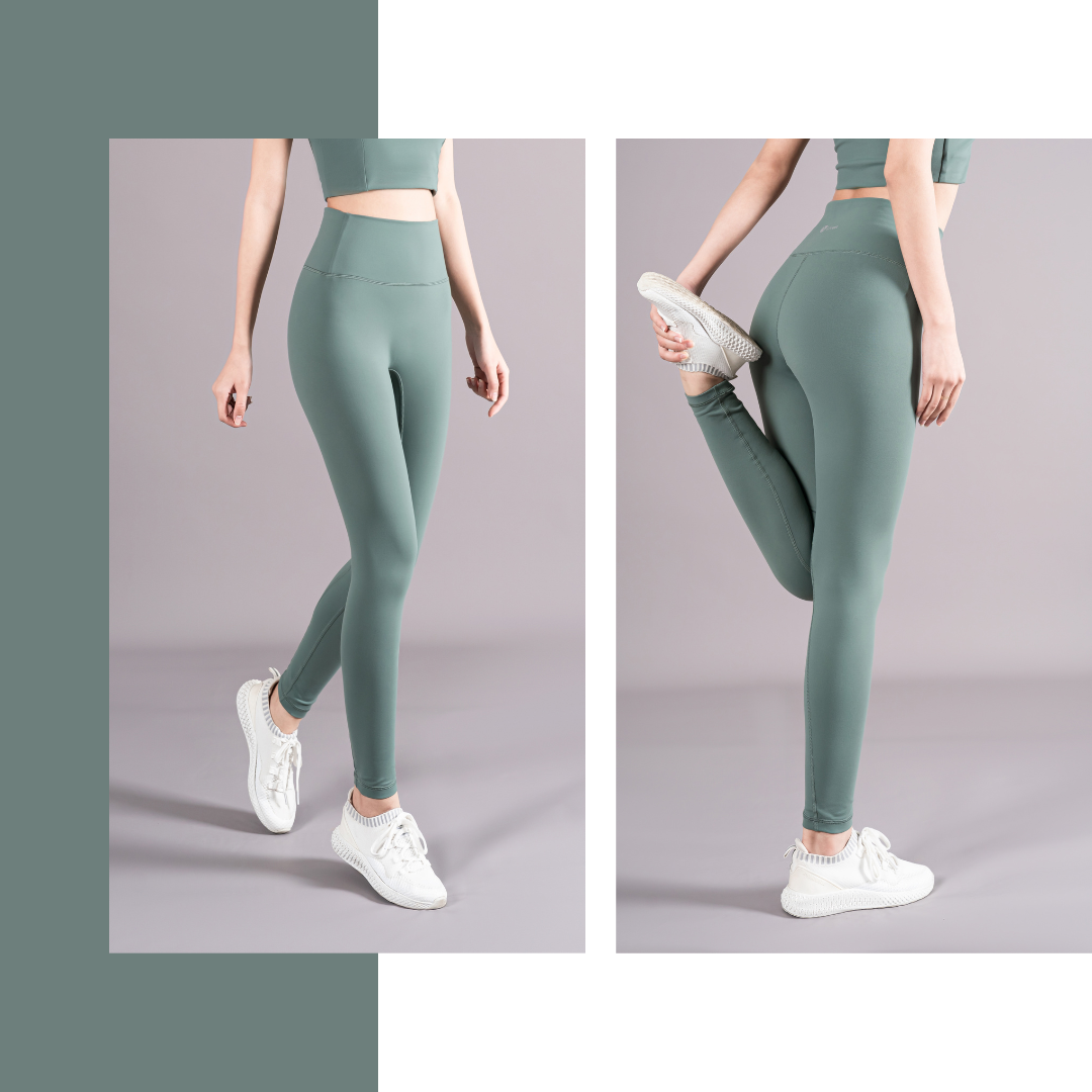 Quần Legging Basic Livan Sport Cao Cấp, Co Giãn, Cạp Mềm Mịn Ôm Form