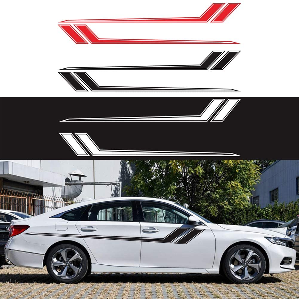 Tem Dán Trang Trí Sườn Trên Xe Racing Tripe
