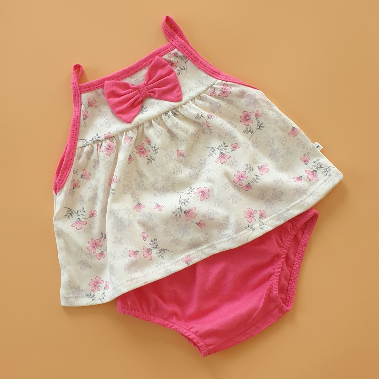 Bộ mát 2 dây Bunny cho bé gái 4-12kg