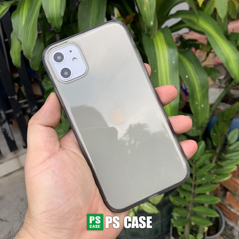 Ốp lưng dẻo chống sốc cao cấp dành cho iPhone 11 - Màu đen mờ - PS Case Phân Phối