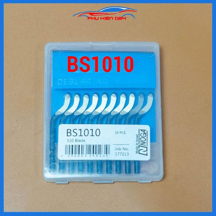 Bộ 10 lưỡi dao gọt bavia gia công vật liệu nhựa, nhôm, sắt, thép