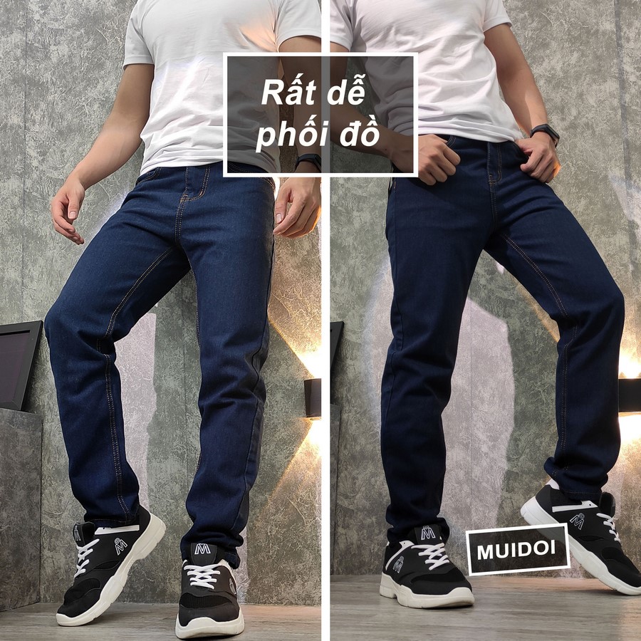 [HCM]Quần jean nam Muidoi Q61 (Xanh đen)
