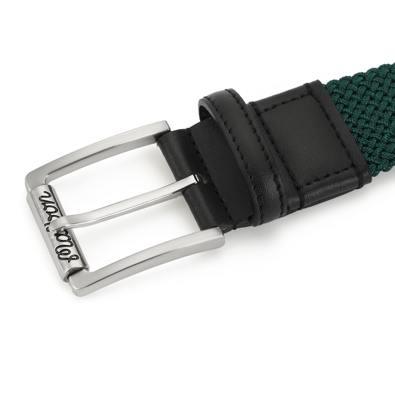 Malbon Golf Cổ Điển Bện Căng Dây Thắt Lưng (Unisex) #1.0