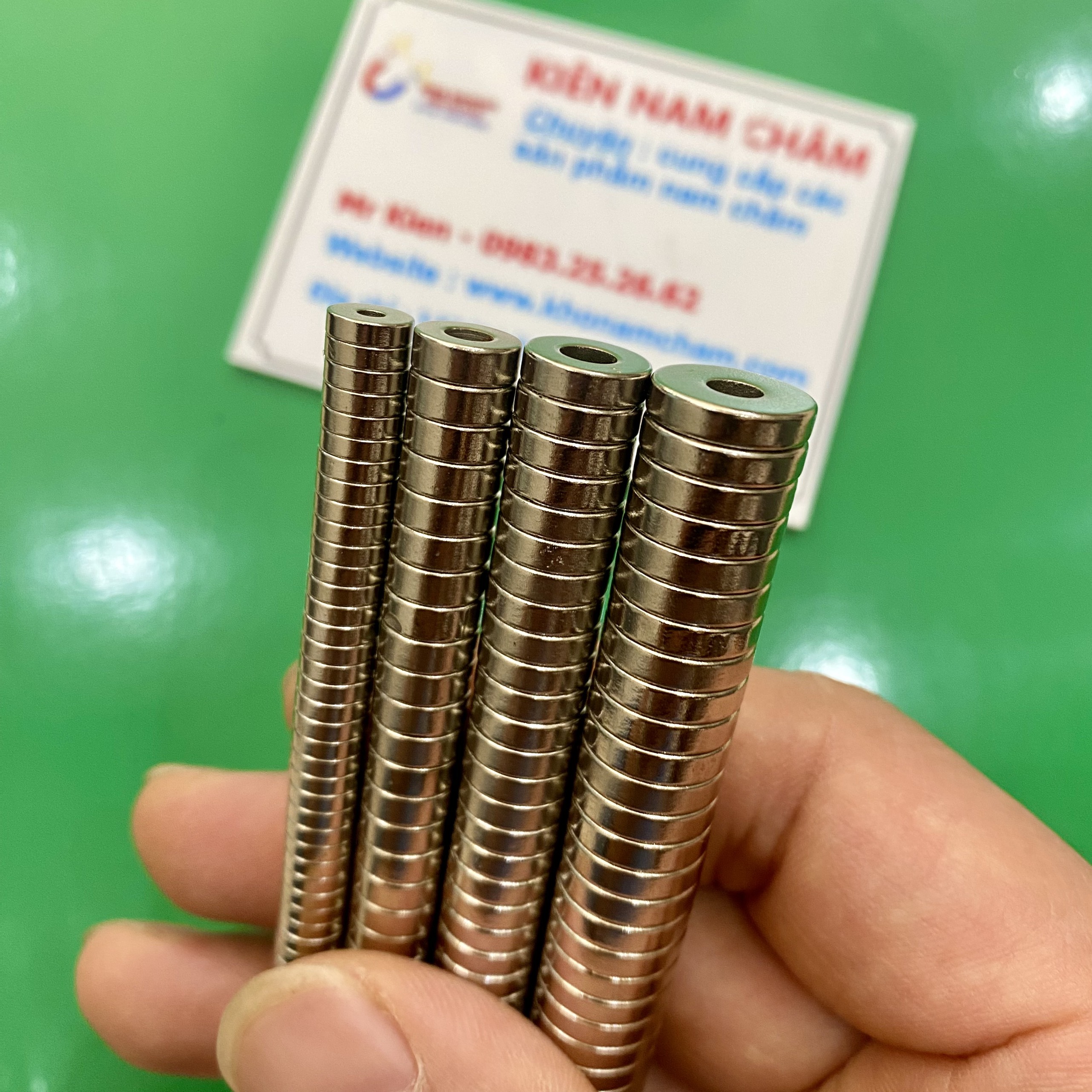 Combo 10 viên nam châm câu cá trẻ em