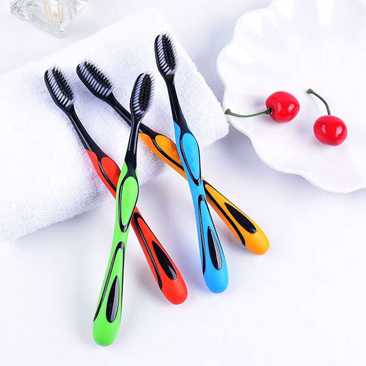 Combo 3 bàn chải đánh răng than tre cao cấp hàn quốc bảo vệ nướu, làm sạch răng ngăn hôi miệng