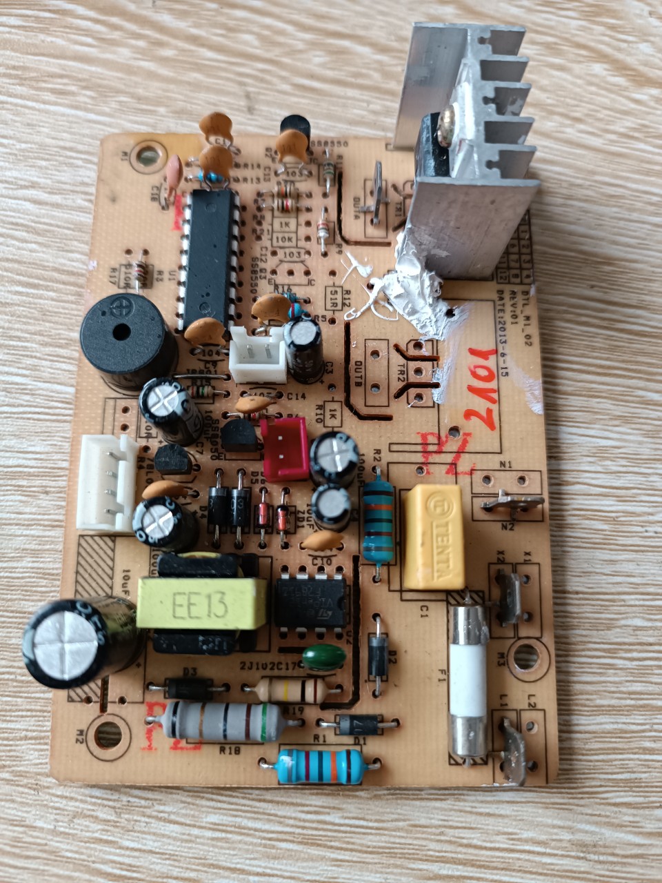 Mạch nguồn bếp hồng ngoại sanaky snk-2101hg