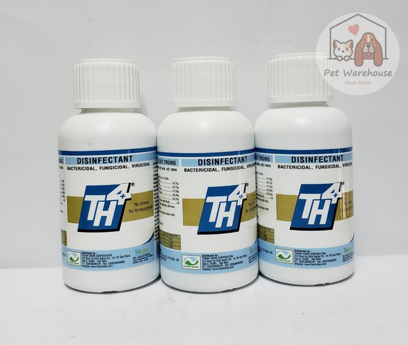Dung dịch sát trùng chuồng TH4 100ml