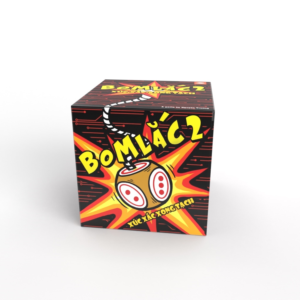 【sẵn sàng】 Bom Lắc 2 - Xúc Xắc Xong Tạch- Board Game VN
