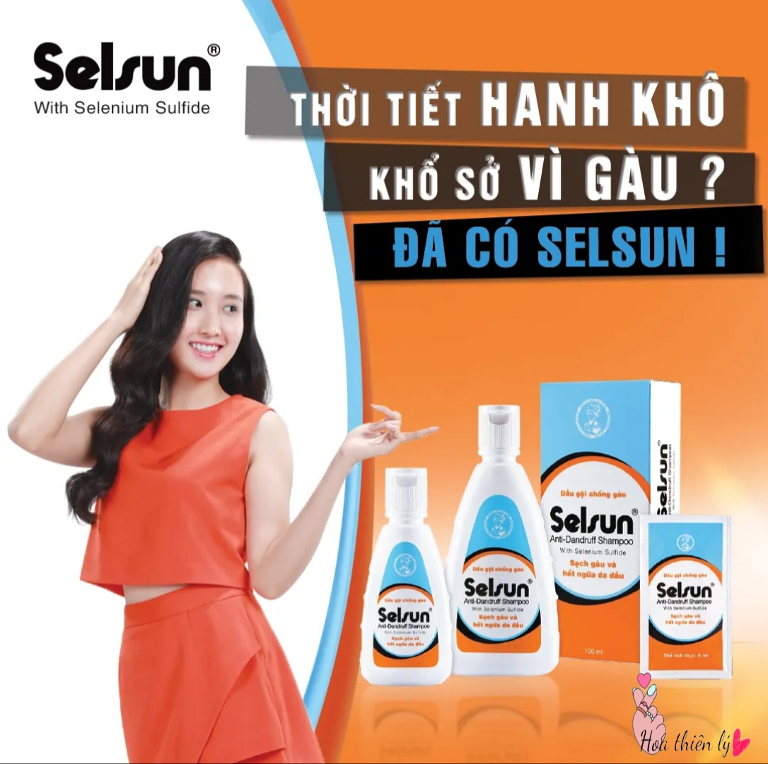 Dầu gội chống gàu Selsun 50ml/100ml