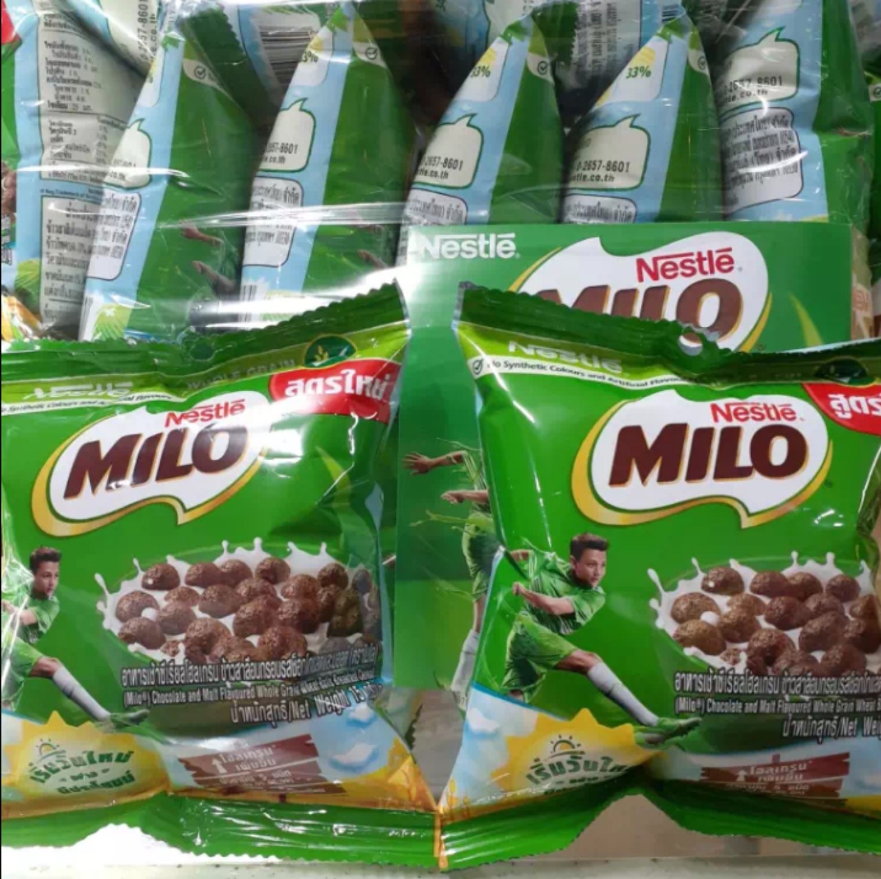 đồ ăn vặt. Ngũ cốc milo Thái Lan