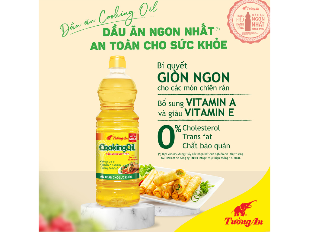 COMBO 2 CHAI DẦU ĂN TƯỜNG AN COOKING ĐỎ 1L