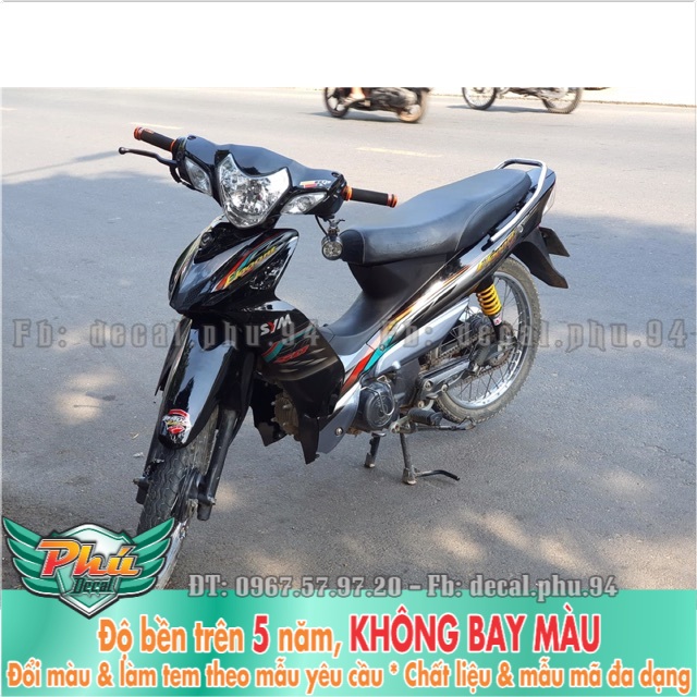 Tem rời Elegant Xe đen -mã 3