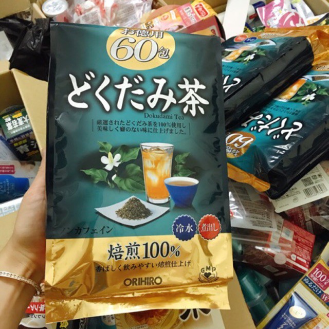 Trà Diếp Cá 60 Túi Lọc Orihiro Nhật Bản