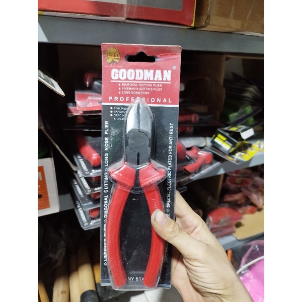 Kềm điện,cắt kim loại goodman 6in,8inch