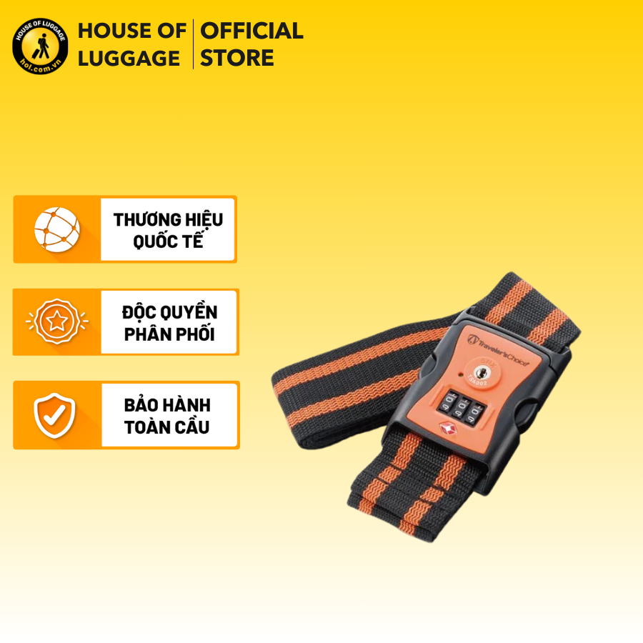 Dây đai TSA TRAVELER'S CHOICE - MỸ