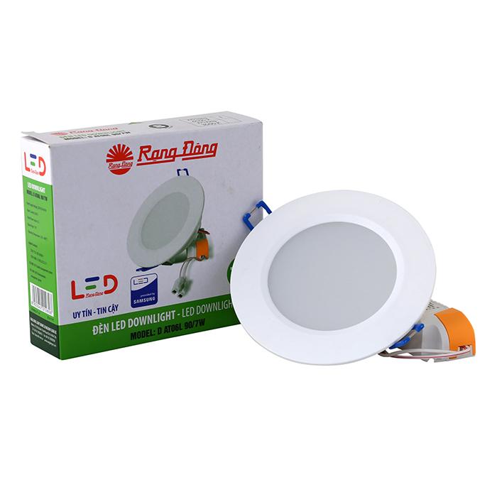 Bộ 6 Đèn LED âm trần Rạng Đông 7W Փ90, SAMSUNG chipLED