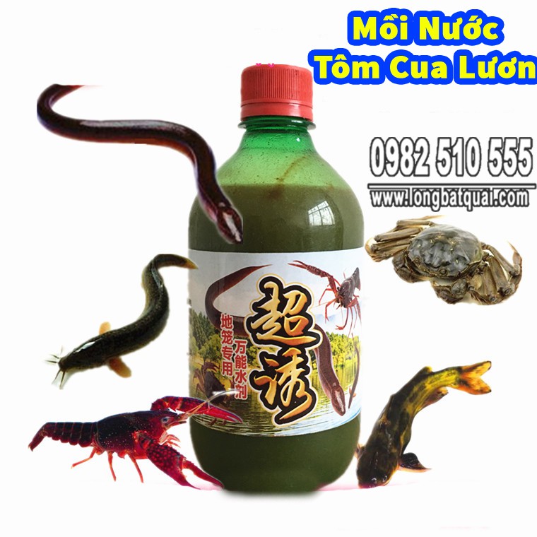 Mồi Dụ Lươn, Trạch,Tôm, Cua Cá Tổng Hợp Siêu nhậy (cam kết bảo hành đổi trả trong 2 tuần đầu)