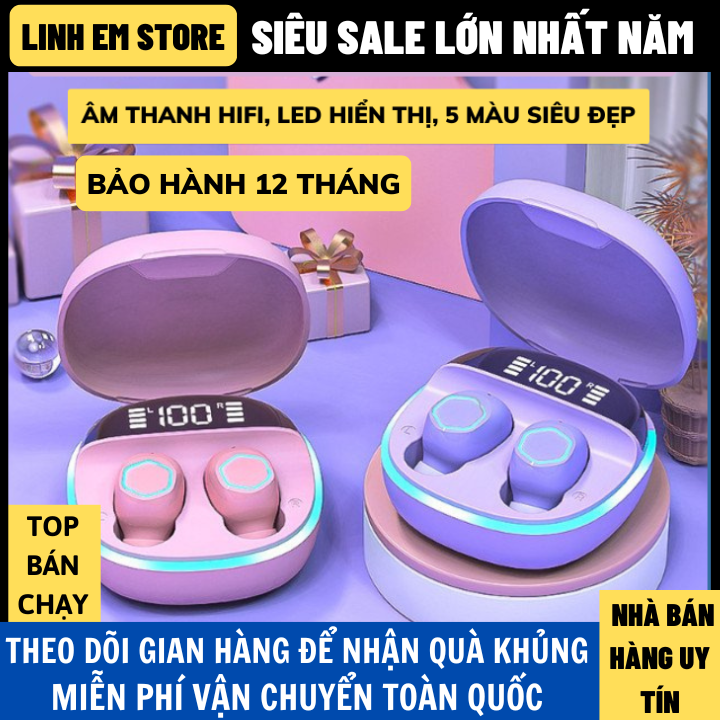 Tai Nghe Bluetooth M13 5.2 Bluetooth Nâng Cấp Âm Thanh Hifi