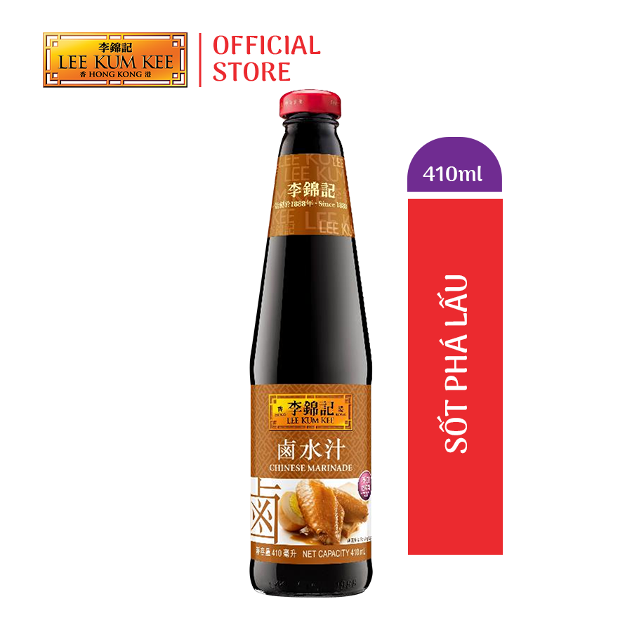 Sốt phá lấu LEE KUM KEE CHINESE MARINADE chai thủy tinh 410 ml