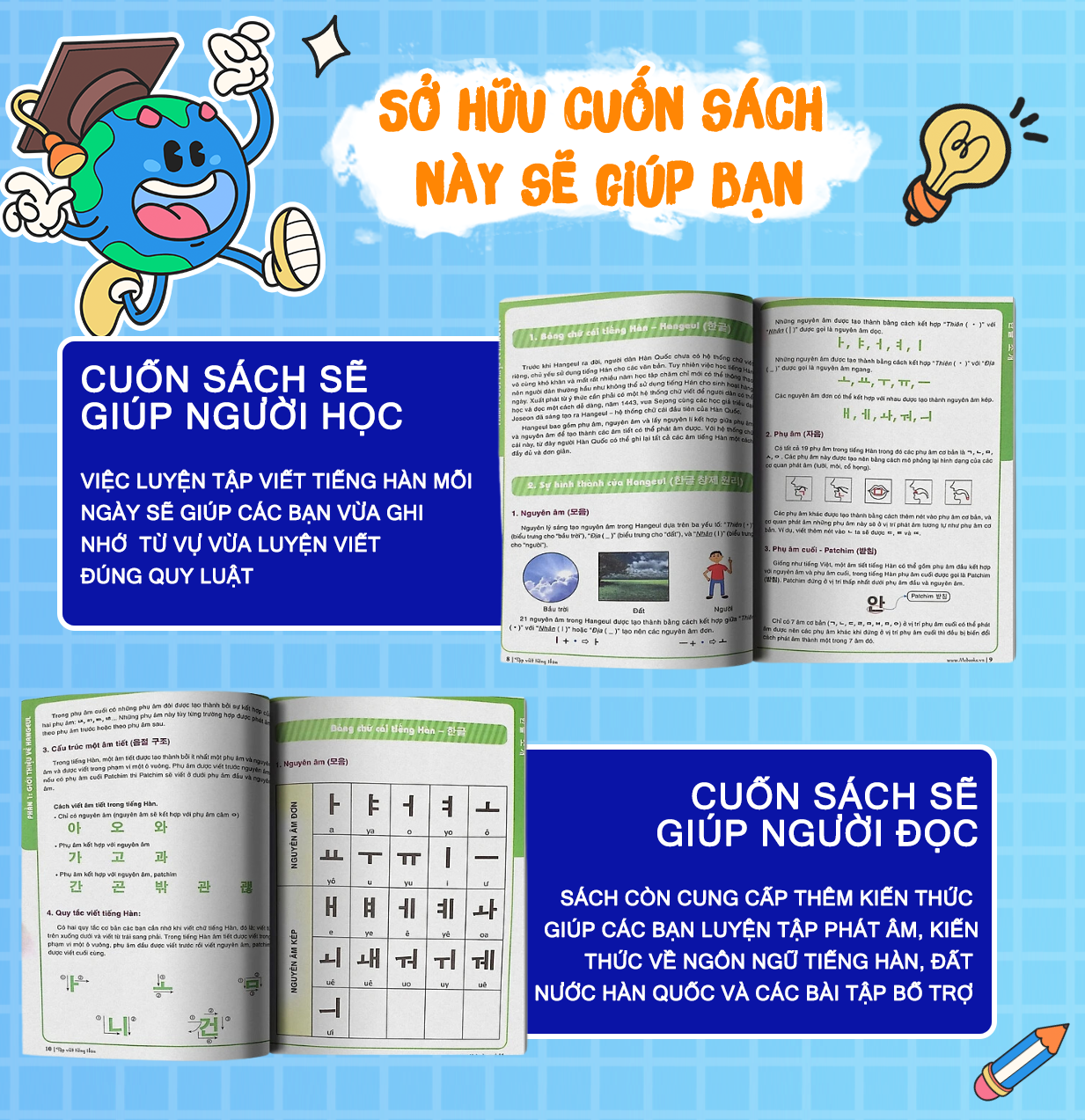 Sách - Tập viết tiếng Hàn dành cho người mới bắt đầu - McBooks