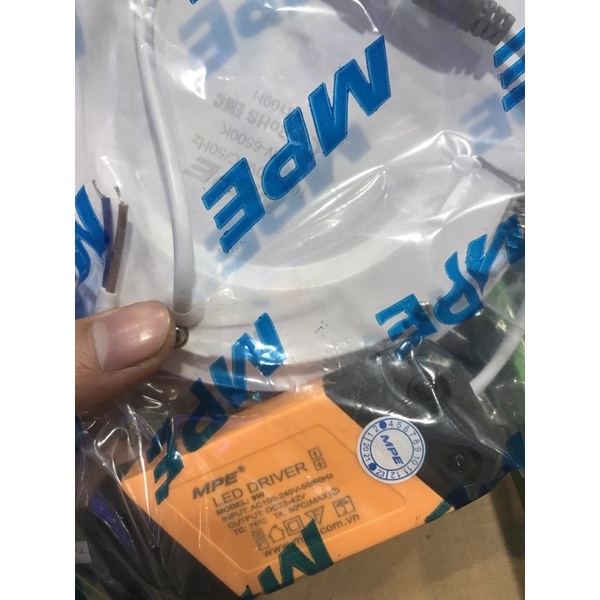 Đèn led âm trần MPE 6w, 9w, 12w
