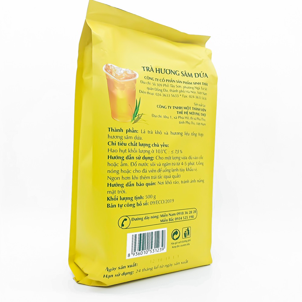 Pineapple ginseng tea (Tam Ma) bag 300gr/500gr