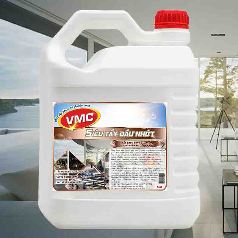 Chất siêu tẩy dầu nhớt vmc can 5L