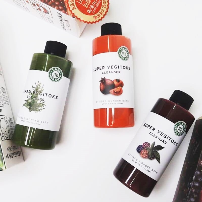Sữa rửa mặt rau củ Super Vegitoks Cleanser