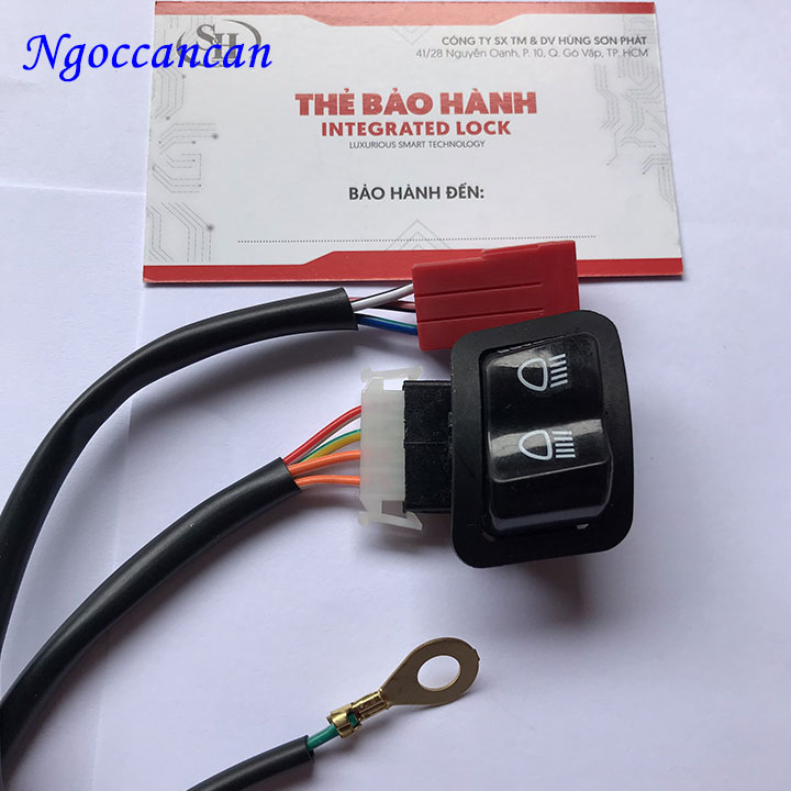 Mạch Tắt Đèn Xe Máy  Vision  Có Công Tắc Passing Nhấp Nháy Đèn Pha