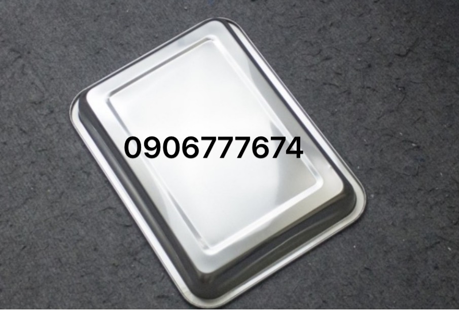 Khay Sâu Inox Dùng Bưng Bê / Đựng Thức Ăn