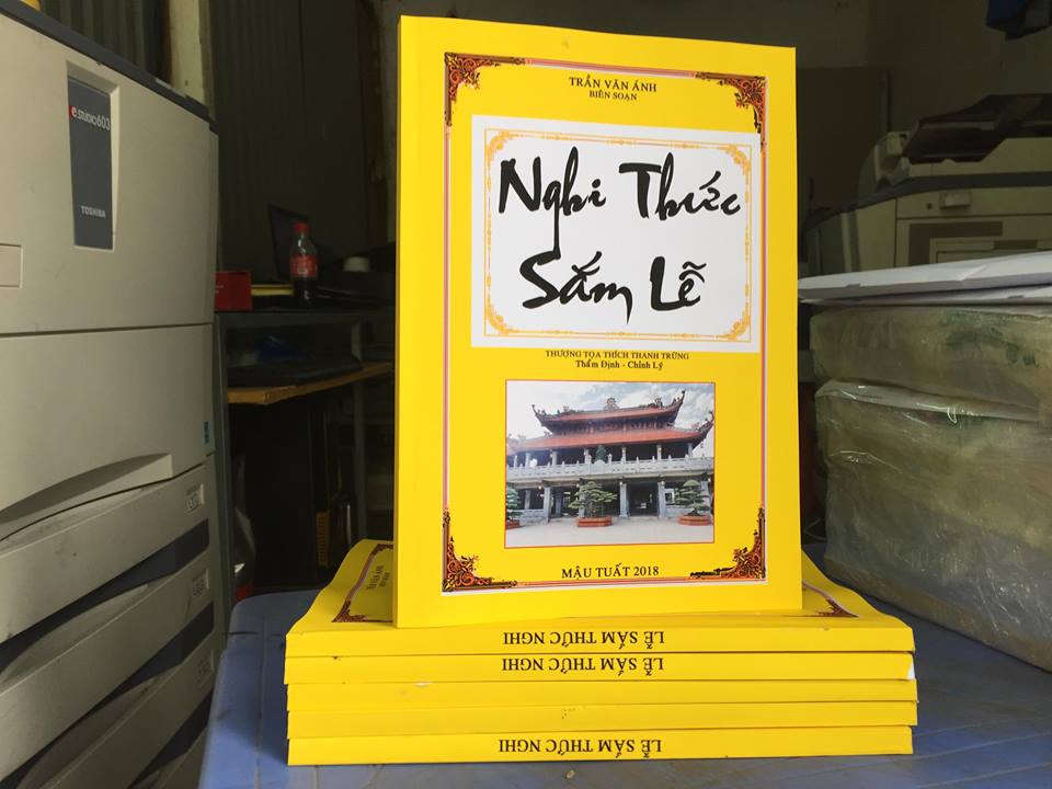 Nghi thức sắm lễ - tam thế thư