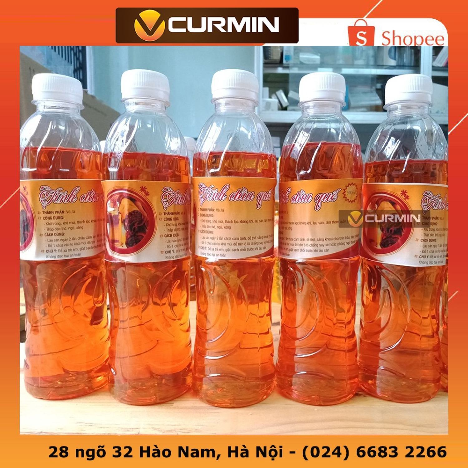 Tinh Dầu Quế 500ml [Lau Sàn Đuổi Muỗi]